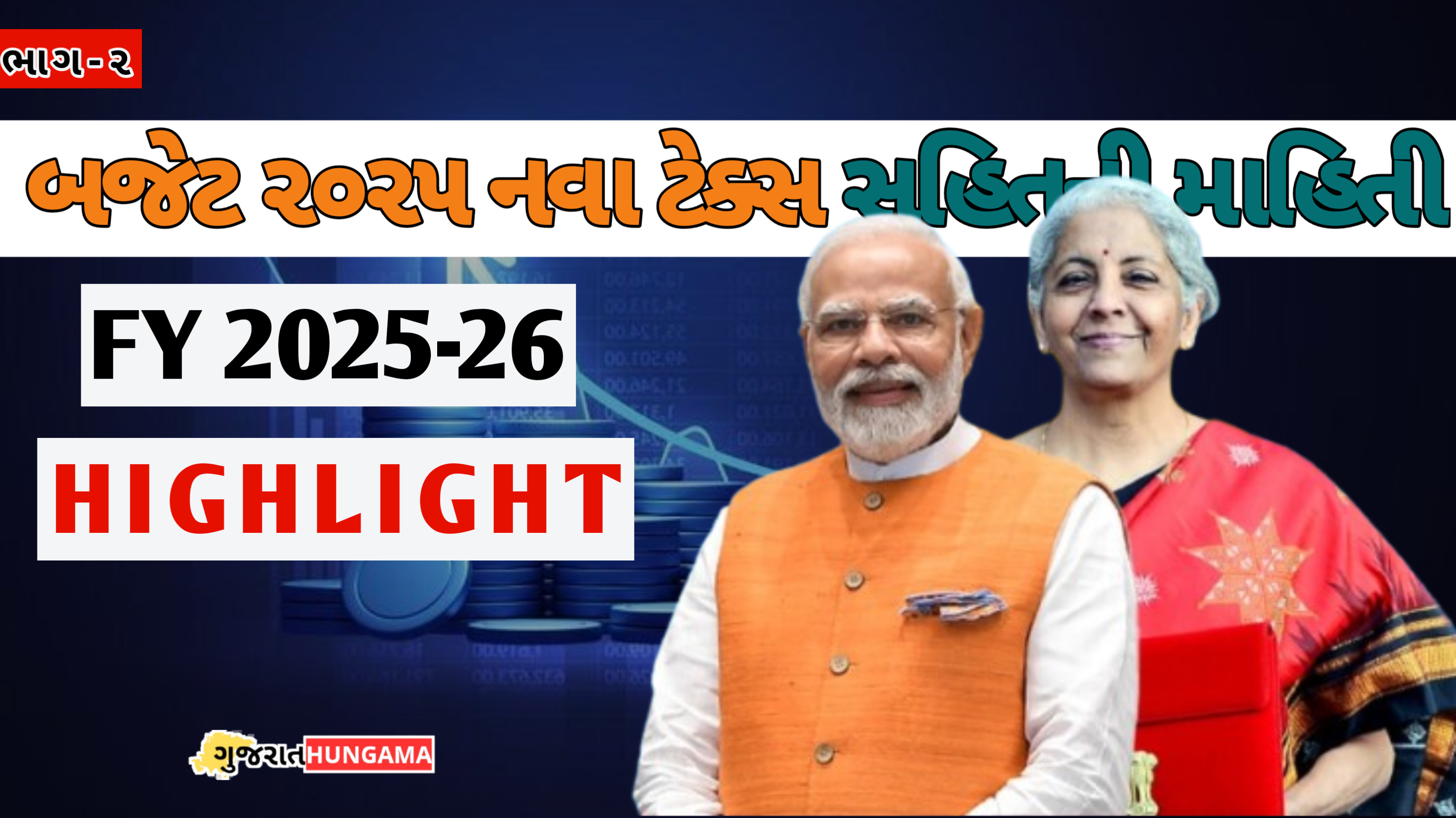 Budget Highlights 2025: બજેટ 2025, નવા ટેક્સ માળખા સહિતની માહિતી